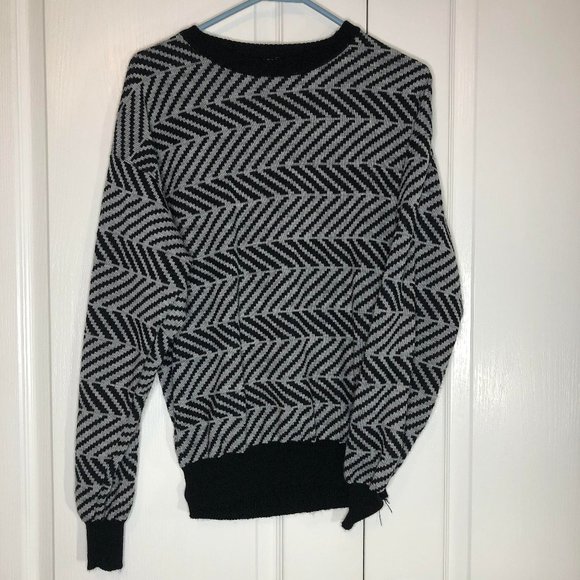 Vintage Other - Vintage Grandpa Sweatshirt - Grey with Black